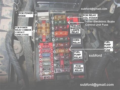 power distribution box on a f150 location 6|Ford F.